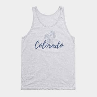 Colorado Columbine Tank Top